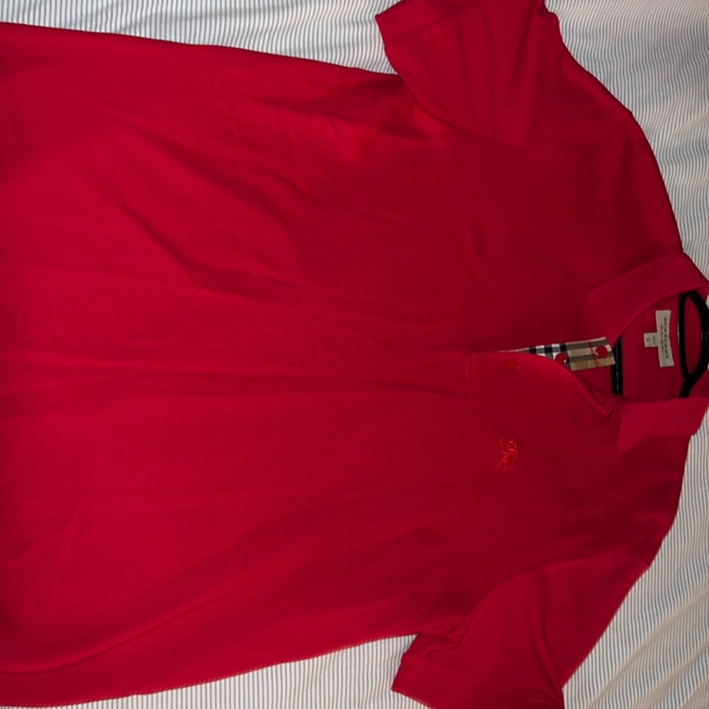 Burberry mens polo